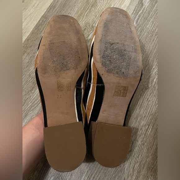 MADEWELL Striped Willa Calf Hair Loafer - Picture 6 of 10